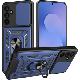 Θήκη για Samsung Galaxy S25 FE, CamShield Slide, μπλε