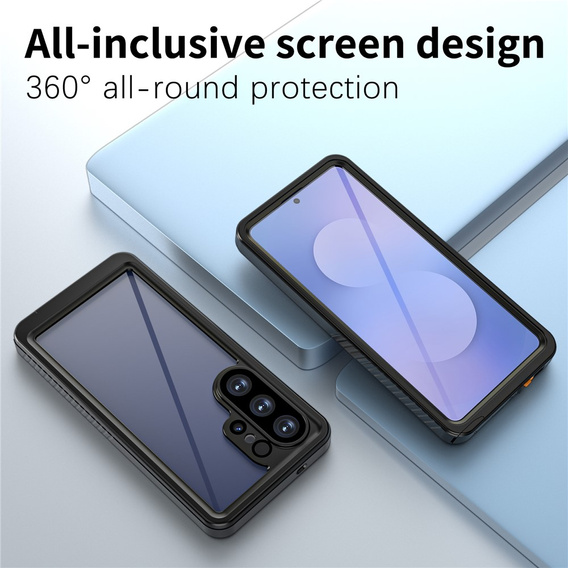 Θήκη για Samsung Galaxy S26 Ultra, αδιάβροχη IP68 Redpepper, μαύρη