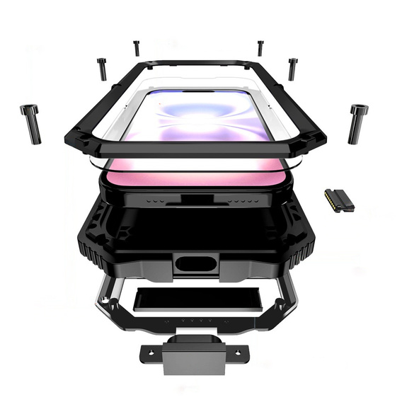 Θήκη R-JUST με βάση στήριξης για iPhone 17