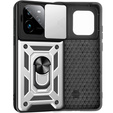 Θήκη για Realme GT 7 Pro, CamShield Slide, ασημένια