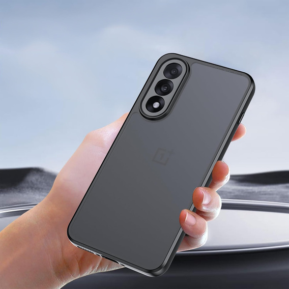 Θήκη για OnePlus Nord 5, Fusion Hybrid, διαφανής / μαύρη