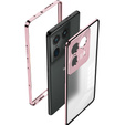 Θήκη για Motorola Edge 50 Ultra, Frame Case, ροζ