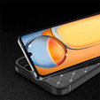 Θήκη για Xiaomi Redmi 13C / Poco C65, Carbon Gel, μαύρη