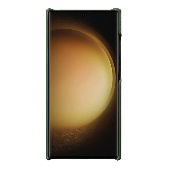 Θήκη MELKCO για Samsung Galaxy S24 Ultra, δερμάτινη, πράσινη