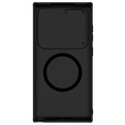 NILLKIN Θήκη για Samsung Galaxy S24 Ultra, θήκη σιλικόνης CamShield για MagSafe, μαύρη