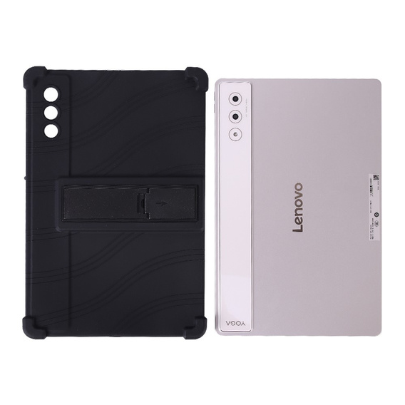 Θήκη σιλικόνης για Lenovo Yoga Tab Plus, Impact, θωρακισμένη, μαύρη