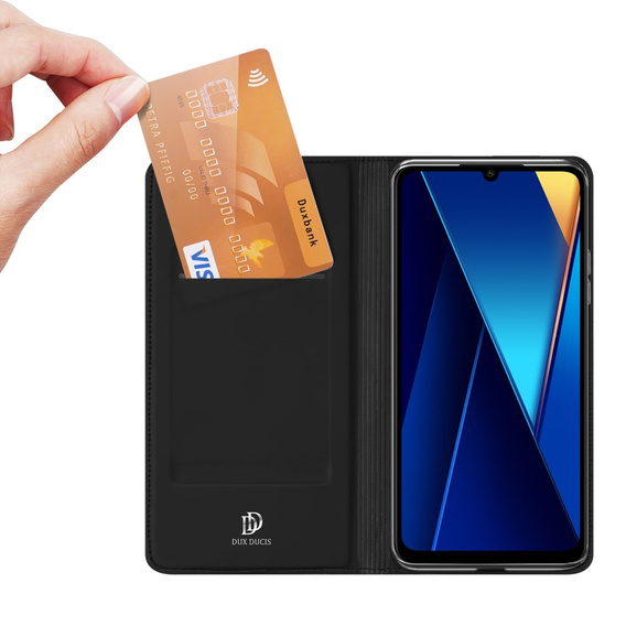 Dux Ducis Θήκη για Xiaomi Redmi 13C / Poco C65, Skinpro, μαύρη