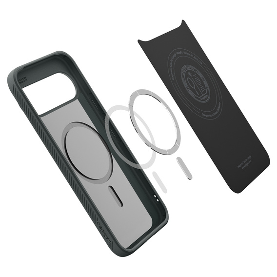 Θήκη Spigen Liquid Air MagSafe για το Google Pixel 10 Pro XL, Πράσινο της αβύσσου