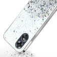 Θήκη για Oppo A17, Glittery, διαφανής