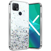 Θήκη για Oppo A15 / A15s, Glittery, διαφανής