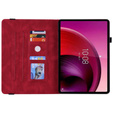 θήκη για το Lenovo Tab M11, Butterfly, κόκκινη