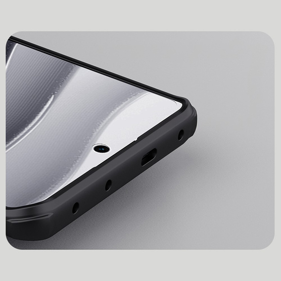 θήκη NILLKIN για Xiaomi Redmi Note 14 Pro+ 5G, Frosted Shield, για MagSafe, μαύρη