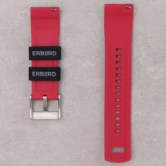 Λουράκι σιλικόνης ERBORD Universal 22mm