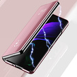 Θήκη για Samsung Galaxy Z Fold3 5G, Clear View, ροζ rose gold
