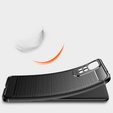 Θήκη για Xiaomi Redmi Note 11 / 11S, Carbon, μαύρη