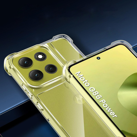 Θήκη για Motorola Moto G86 Power 5G, Dropproof, διαφανής