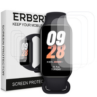 3x Φύλλο υδρογέλης ERBORD για Xiaomi Smart Mi Band 8 Active