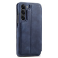 Θήκη με πτερύγιο για Samsung Galaxy S23 Plus, ERBORD Retro, μπλε