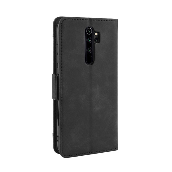 Θήκη με πτερύγιο για Xiaomi Redmi Note 8 Pro, Card Slot, μαύρη