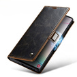 θήκη CASEME για Samsung Galaxy Note 10 Plus, Waxy Textured, καφές