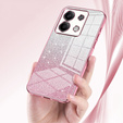 Θήκη για Xiaomi Redmi Note 13 5G, Glitter Case CamShield, ροζ