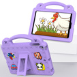 Παιδική θήκη για iPad mini 7.9" 2019/2015/2014/2013/2012 (5/4/3/2/1 gen.), Cute Patterns, με βάση, μωβ