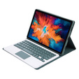 Θήκη + πληκτρολόγιο Lenovo Tab P11 J606F / Tab P11 5G, TouchPad Keyboard, σκούρα πράσινη