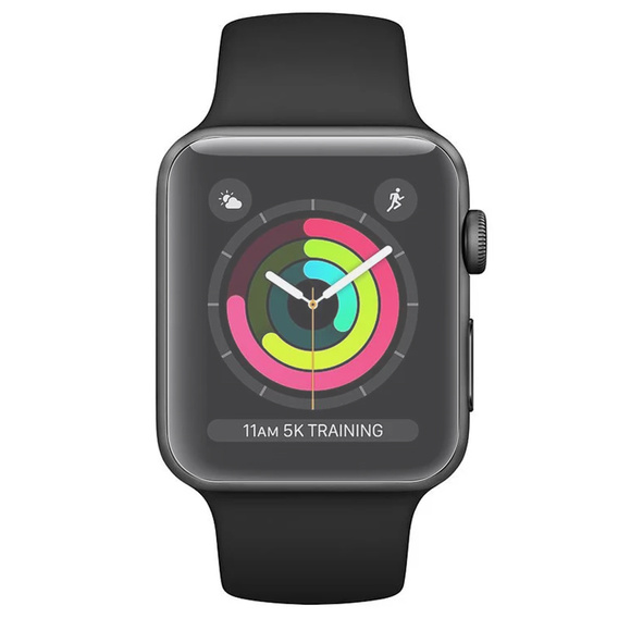 3x Φύλλο υδρογέλης ERBORD για Apple Watch 1/2/3 38mm