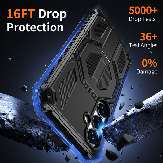 Προστατευτική θήκη με βάση συμβατή με MagSafe για Samsung Galaxy S25 FE