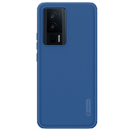 NILLKIN θήκη για Poco F5 Pro 5G, θήκη Super Frosted Shield, μπλε
