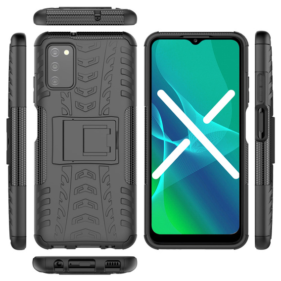 Θήκη για Samsung Galaxy A03s, Tire Armor, μαύρη