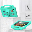 Παιδική θήκη για Samsung Galaxy Tab A9, Cute Patterns, με βάση, πράσινη