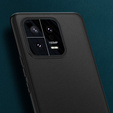 Δερμάτινη θήκη για Xiaomi 13, leather hybrid, μαύρη