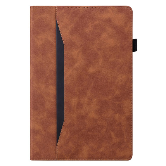 θήκη για Xiaomi Pad 6, Classic, με υποδοχή γραφίδας, καφέ