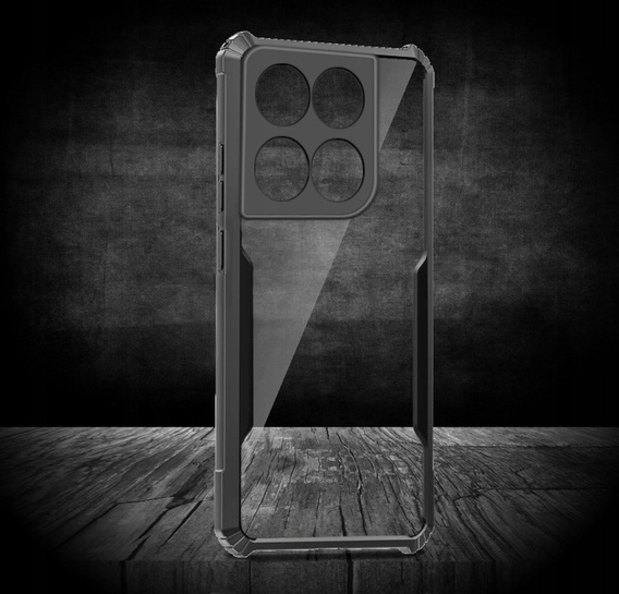 Θήκη για Motorola Edge 60 / 60 Fusion, AntiDrop Hybrid, μαύρη