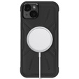 Θήκη για iPhone 15 Plus, ERBORD Armor Mag, μαύρη