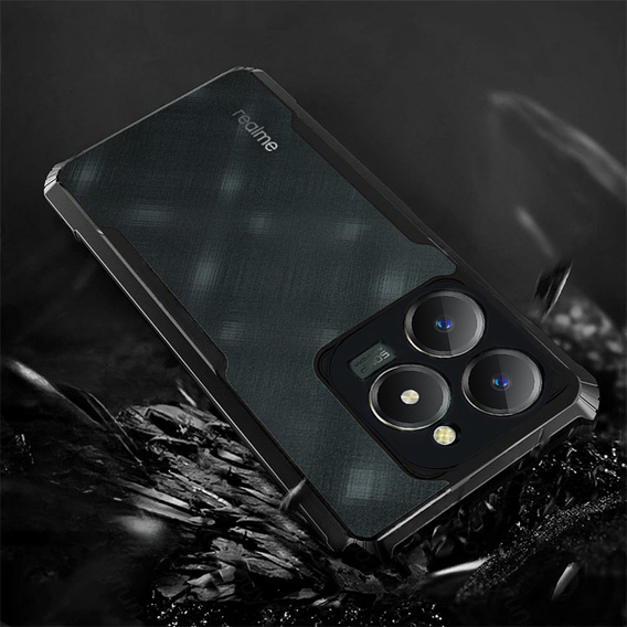 Θήκη για Realme C61, AntiDrop Hybrid, μαύρη