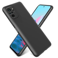 Θήκη για Xiaomi Redmi Note 10 / 10S, Silicone Lite, μαύρη