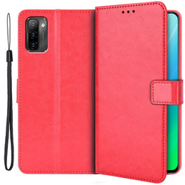 Θήκη με πτερύγιο για Ulefone Note 12P, Wallet, κόκκινη