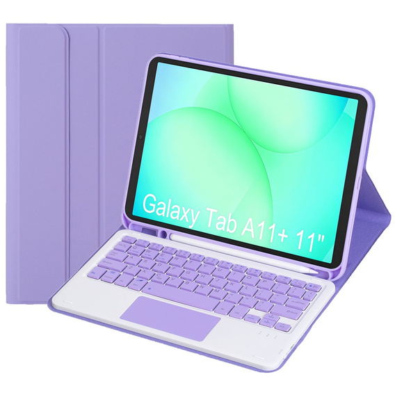 Θήκη με πληκτρολόγιο Bluetooth και touchpad για Samsung Galaxy Tab A11+