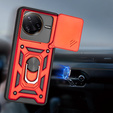 Θήκη για Xiaomi Poco F7 Ultra, CamShield Slide, κόκκινη