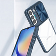 Θήκη για Samsung Galaxy A34 5G, Slide Camera, μπλε