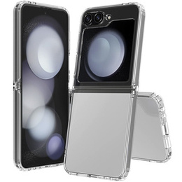 Θήκη για Samsung Galaxy Z Flip7 FE / Z Flip6, Fusion Hybrid, διαφανής