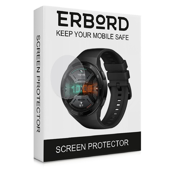 3x Φύλλο υδρογέλης ERBORD για Huawei Watch GT 2e