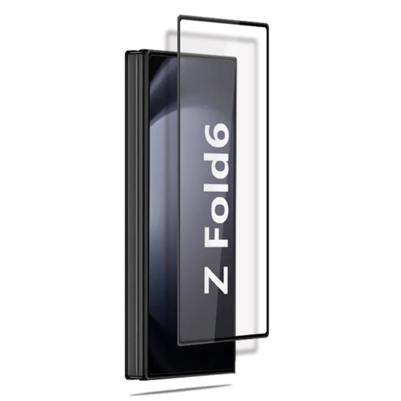 Mocolo Full Glue μετριασμένο γυαλί για Samsung Galaxy Z Fold6 5G, μαύρο πλαίσιο