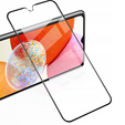 2x Μετριασμένο γυαλί για Samsung Galaxy A14 4G / A14 5G, ERBORD 3D πλήρης οθόνη