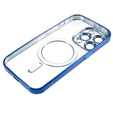 Θήκη για iPhone 14 Pro, Electro MagSafe, μπλε + Γυαλί για την οθόνη