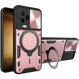 Θωρακισμένη θήκη για Infinix Note 12 Pro 4G / Note 12 2023, CamShield Slide, ροζ rose gold