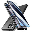 Θήκη για Samsung Galaxy S25 Ultra, Privacy Dual Glass, μαύρη