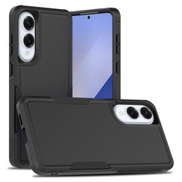 Θωρακισμένη θήκη για Samsung Galaxy S25 Edge, Dual Shockproof, μαύρη